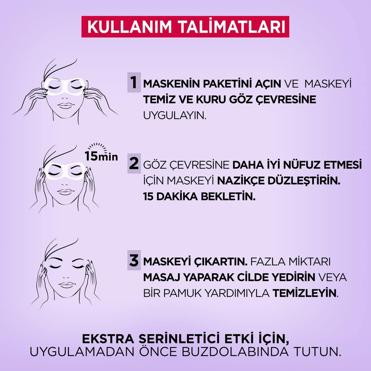 L'Oreal Paris Revitalift Filler Göz Maskesi