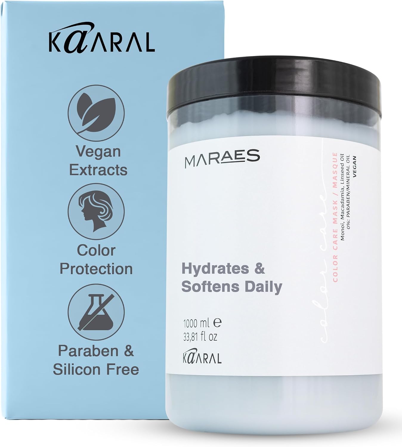 Kaaral Renk Koruyucu Saç Maskesi 1000ml, KRL1401