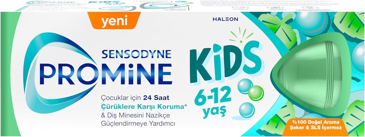 Promine 6+ Yaş Çocuk Diş Macunu 50ml Bubble Gum Aromalı