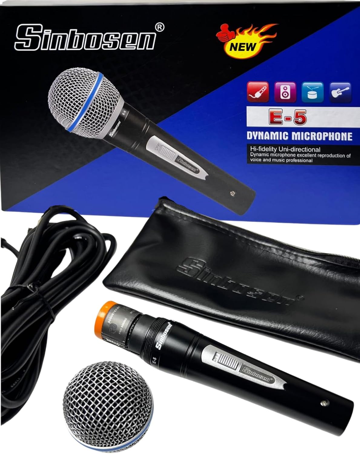 E-5 Professional Kablolu Vocal Stüdyo Mıkrofon