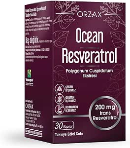 Orzax Ocean Resveratrol 200 Mg 30 Kapsül