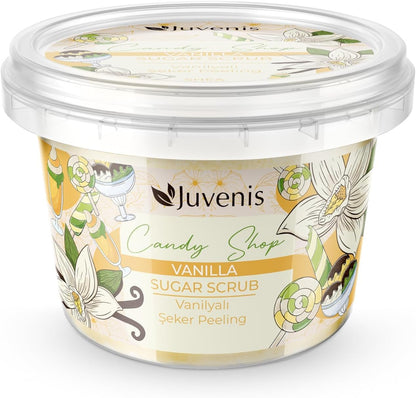 Juvenis Candy Şeker Peeling Vanilyalı 180 Gr.