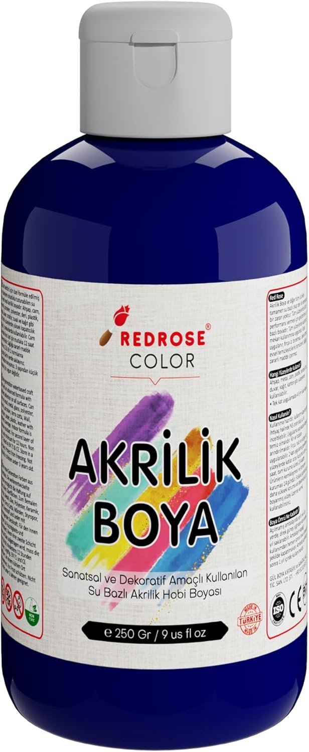 Lacivert Akrilik Boya 250 gr