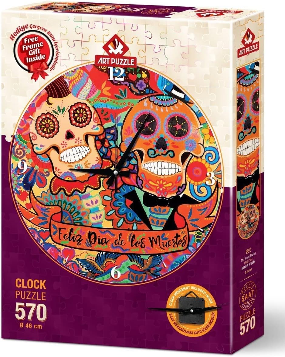 Mutlu Son 570 Parça Saat Puzzle