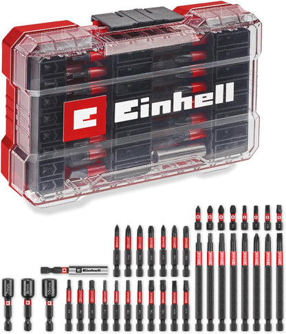 Orijinal M-CASE 38-Parça Darbeye Dayanıklı Uç Seti (25 mm, 50 mm Ve 90 mm Uçlar, Altıgen Lokmalar, 60 mm Uç Tutucu, Saklama Kutusu Dahil) - 49109250