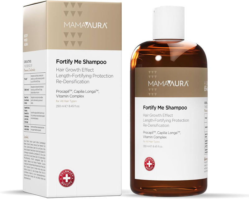 Fortify Me Shampoo, Saç Dökülme Görünümünü Azaltmaya Yardımcı, Procapil ve Capilia Longa İçeren Saç Kökü Güçlendirici Şampuan, 250 ml