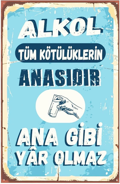Ahşap Mdf Ana Gibi Yar Olmaz Tasarımlı Tablo Drtr0111