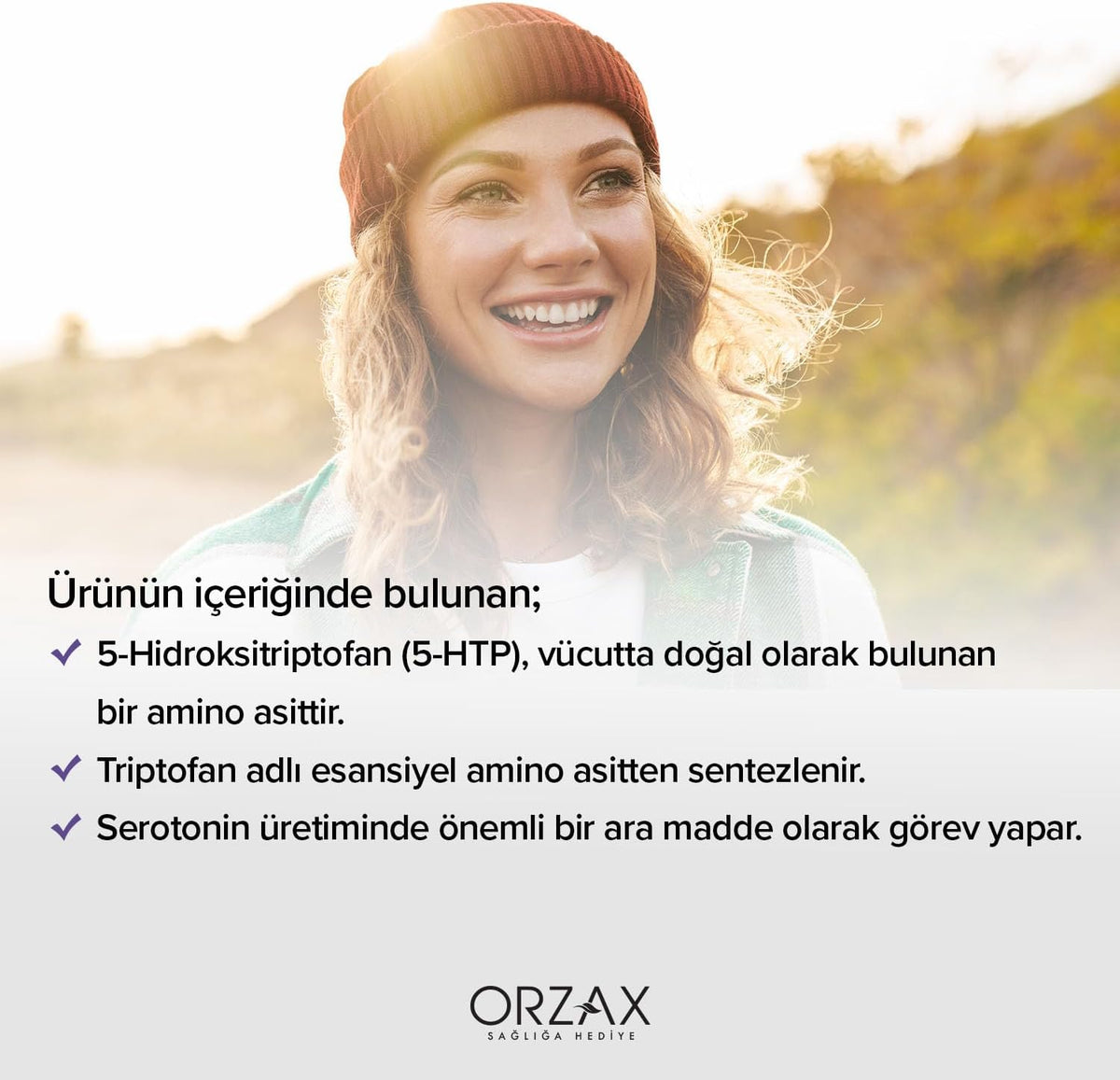 Orzax Ocean 5-Htp 100 Mg 30 Kapsül