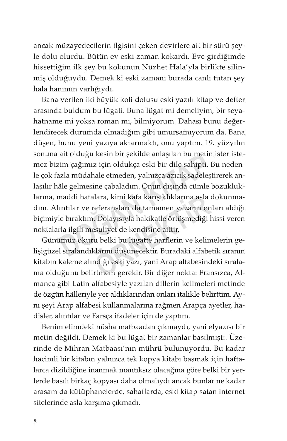 Mehmed Nüvid Bey’in HARİKALAR LÜGATİ