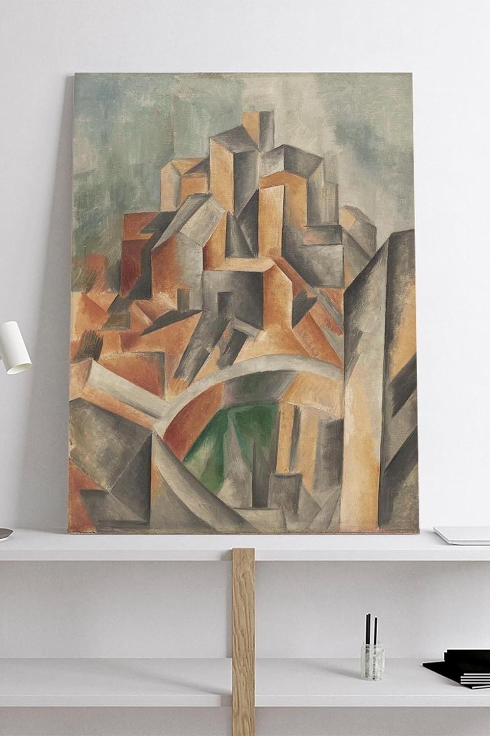 Postermanya (pster19058) The Reservoir Horta De - Pablo Picasso Sanatsal Kanvas Tablo 40 x 60