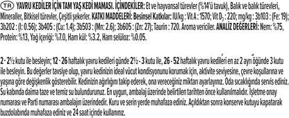 Purina Pro Plan Yavru Kediler için Tavuklu Yaş Kedi Maması Konserve 85gr x 24 Adet