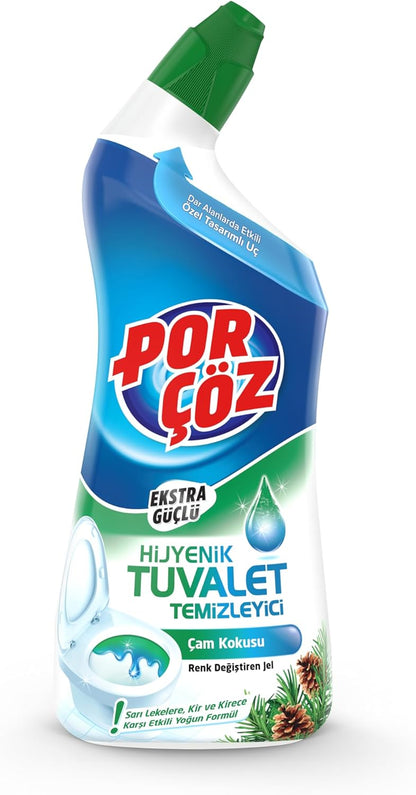 Tuvalet Temizleyici Jel Ekstra Güçlü Çam Kokulu 750 ml