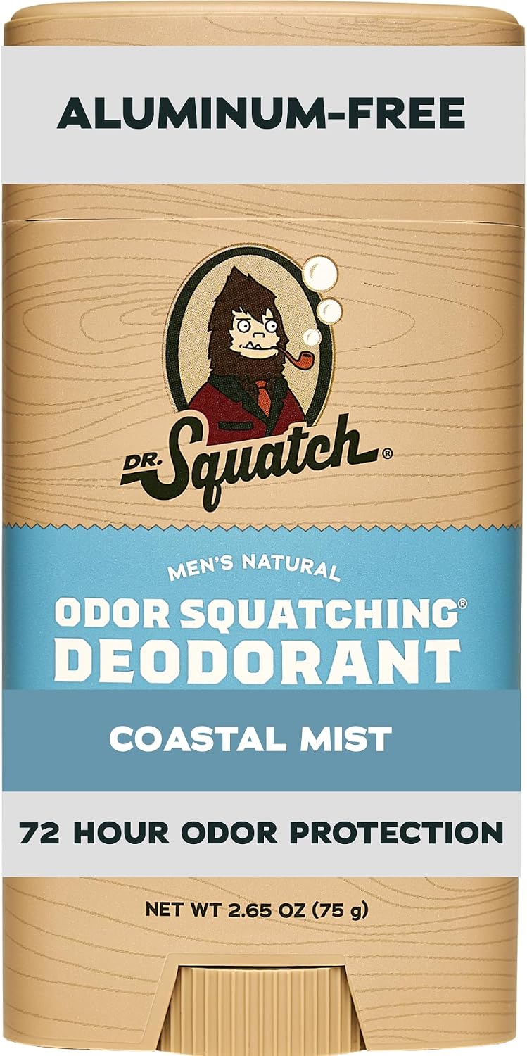Dr Squatch Dr.Squatch Coastal Mist Alüminyumsuz Stick Deodorant 75GR, 810095597961