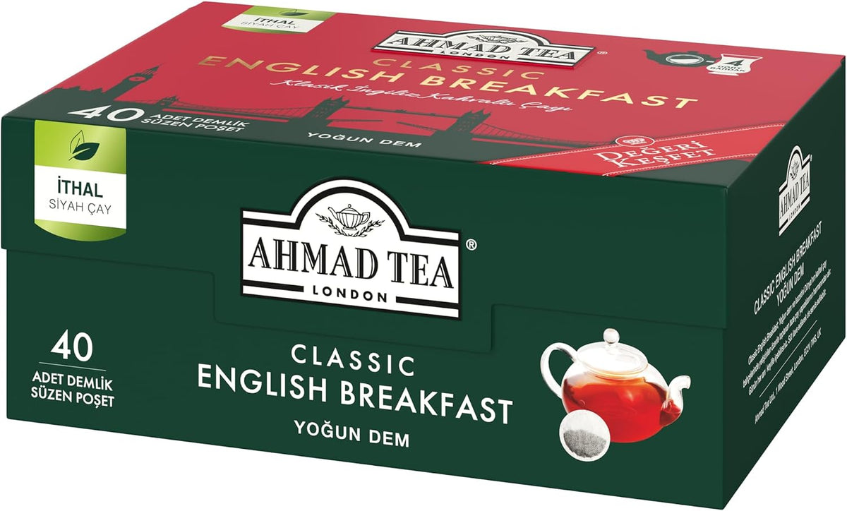 AHMAD TEA CLASSIC ENGLISH BREAKFAST 40 x 2gr