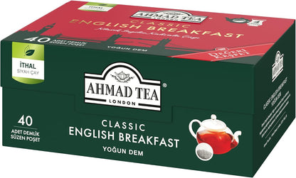 AHMAD TEA CLASSIC ENGLISH BREAKFAST 40 x 2gr