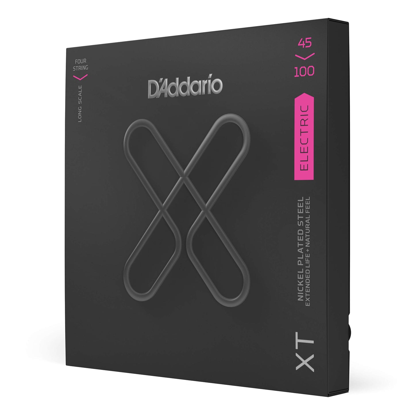 D'Addario Xtb45100 Bas Gitar Tel Seti, 4 Telli,Xt, 45-100, Long Scale