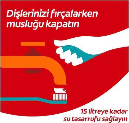 Colgate Extra Clean Dil Temizleyicili Arka Dişlere Uzanan Orta Diş Fırçası 3'lü Ekonomik Paket