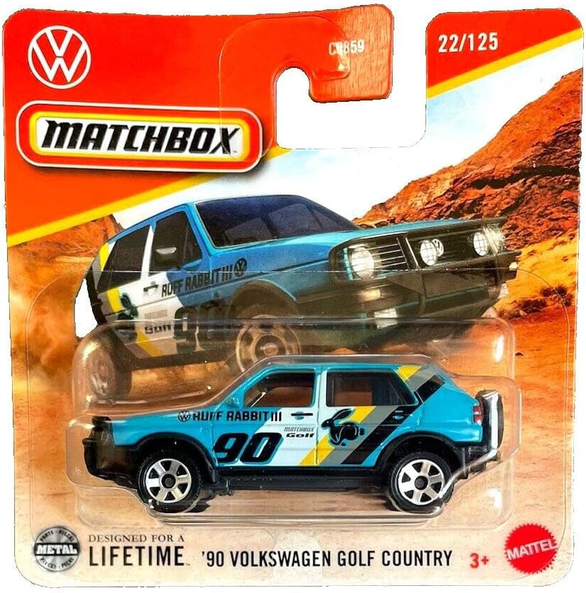 C0859 1:64 Tekli Arabalar 90 Volkswagen Golf Country JBT01