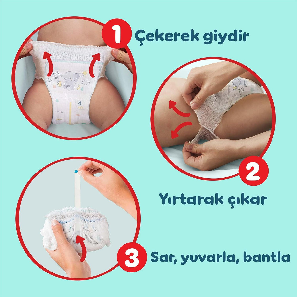 Prima Külot Bebek Bezi Premium Care 5 Numara 34'lü 11-17 kg