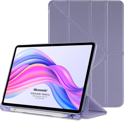 Honor Pad X8A Kılıf Origami Pencil Lila [Honor Pad X8A ile Uyumlu Kılıf - Lila]