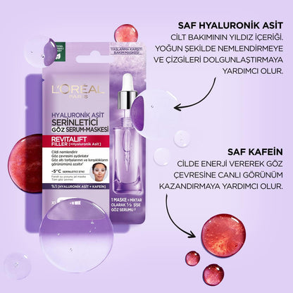 L'Oreal Paris Revitalift Filler Göz Maskesi