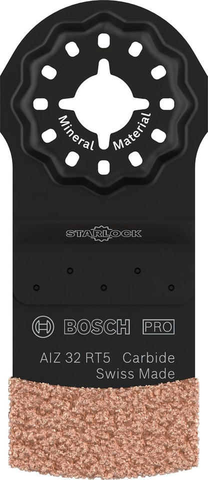 1x PRO AIZ 32 RT5 Daldırmalı Kesim Testere Bıçağı (Harç, Gözenekli Beton, Genişlik 32 mm, Professional Aksesuar Çok Fonksiyonlu Makine)