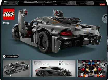 LEGO Technic Koenigsegg Jesko Absolut Gri Hiper Araba 42173