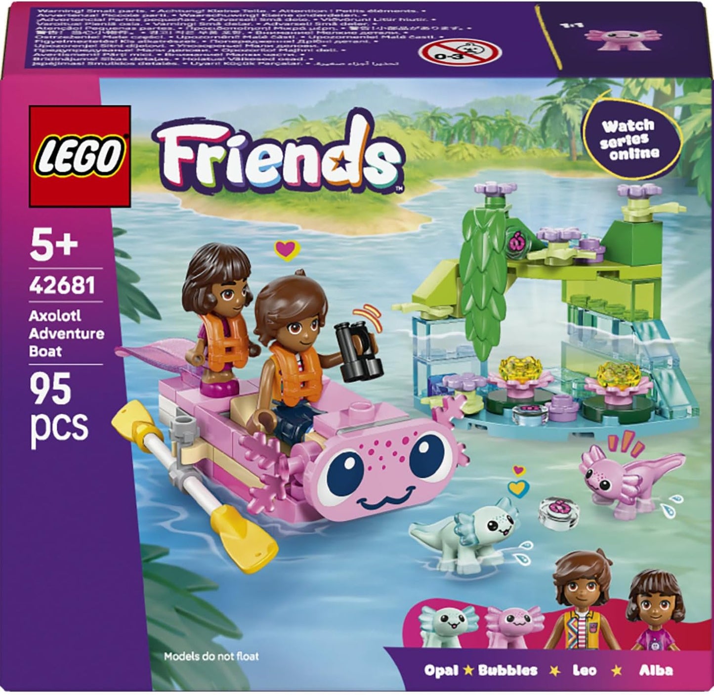 LEGO Friends Axolotl Macera Teknesi 42681