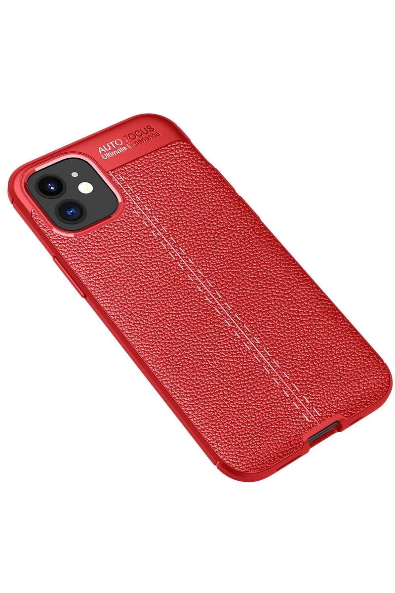 Apple iPhone 12 Mini Kılıf Auto Focus Kapak - Kırmızı