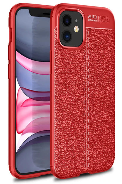 Apple iPhone 12 Mini Kılıf Auto Focus Kapak - Kırmızı