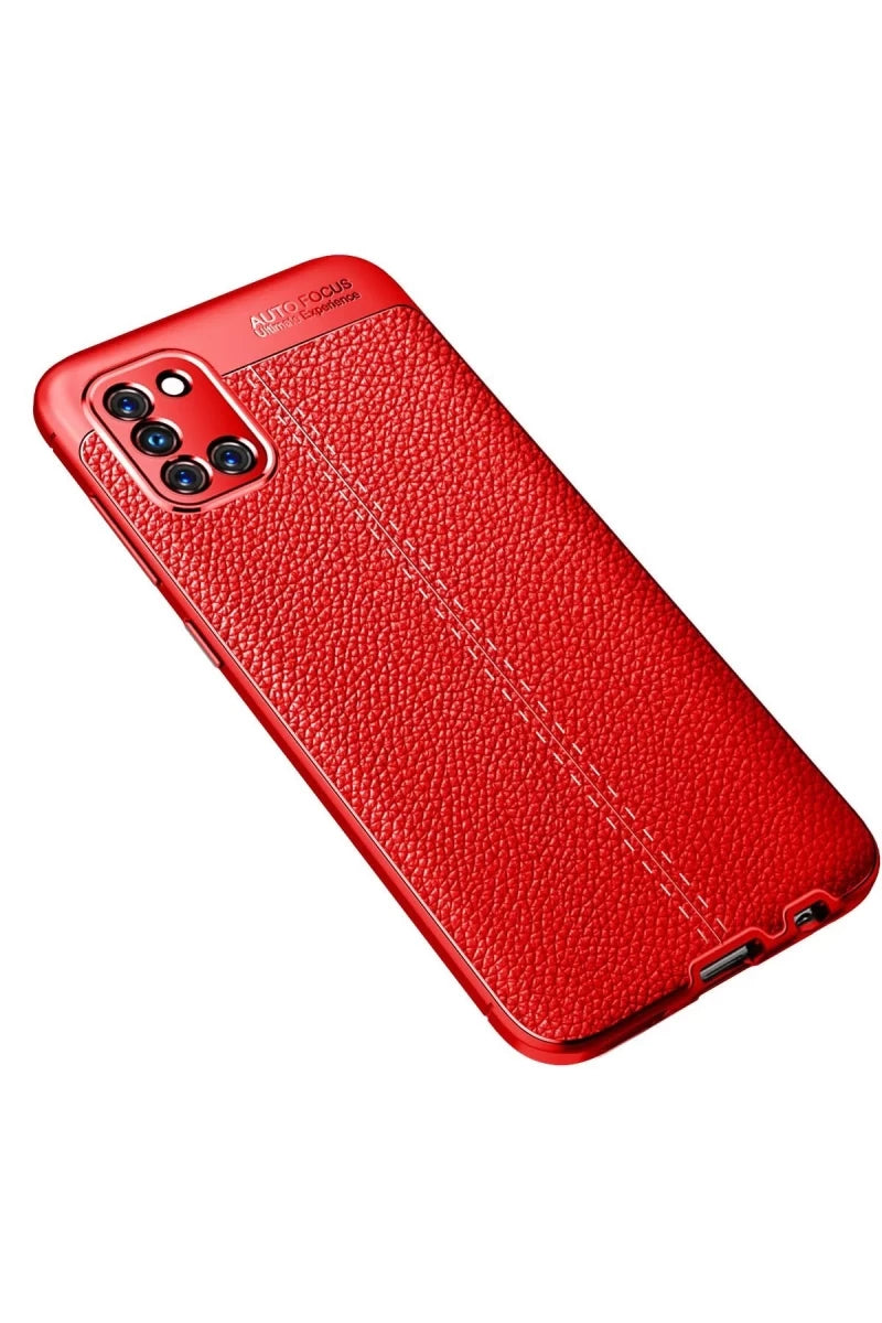 Samsung Galaxy A31 Kılıf Auto Focus Kapak - Kırmızı