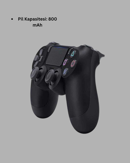 PS4 Uyumlu Kablosuz Oyun Kolu – Titreşimli, Şarjlı ve Ergonomik Yeni Nesil
