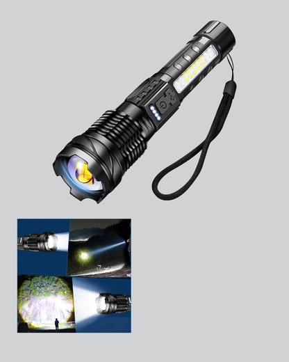 Güçlü LED El Feneri Şarj Edilebilir Çok Modlu