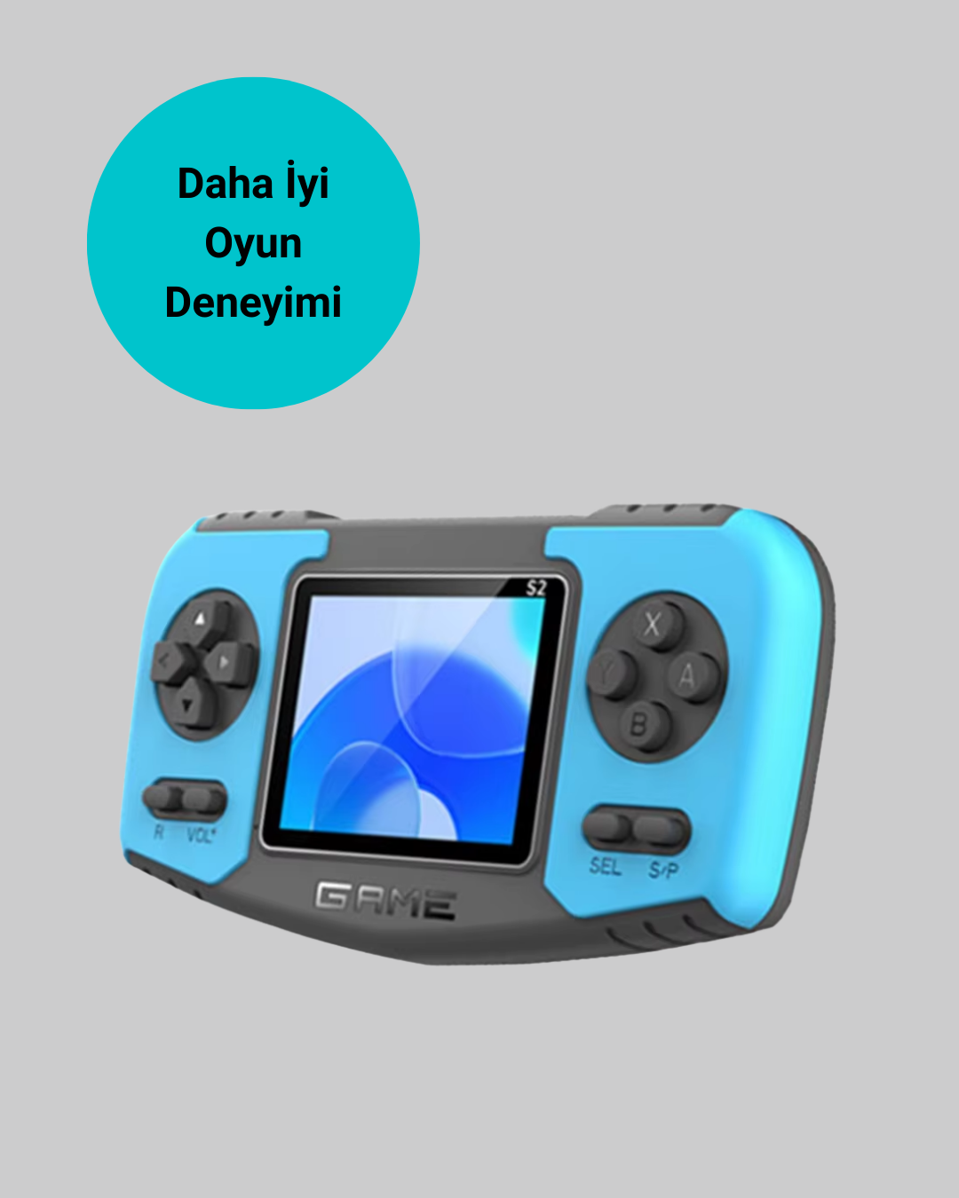 Taşınabilir El Oyun Konsolu Çocuk Gelişimine Uygun Oyun Cihazı