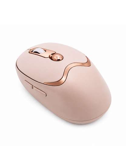Ergonomik Tasarımlı Kablosuz Mouse Bluetooth ve USB Alıcılı