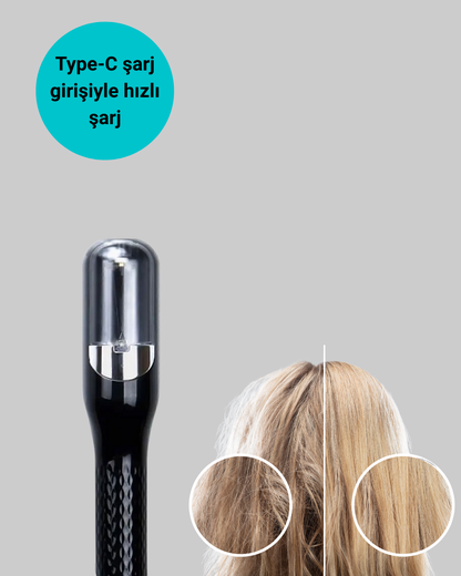 RH-6668 Taşınabilir Şarjlı Saç Kesme Makinesi Elektrikli Kişisel Bakım Aleti Yeni Nesil