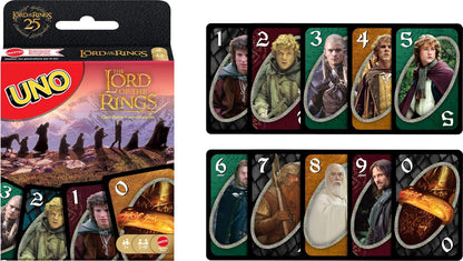 Mattel Games UNO Lord of the Rings Kartlar JMF13