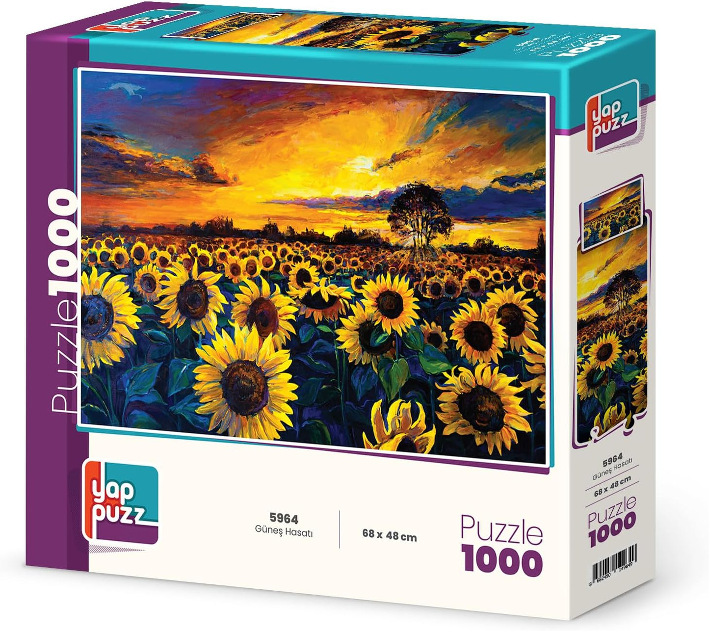 Güneş Hasatı 1000 Parça Puzzle