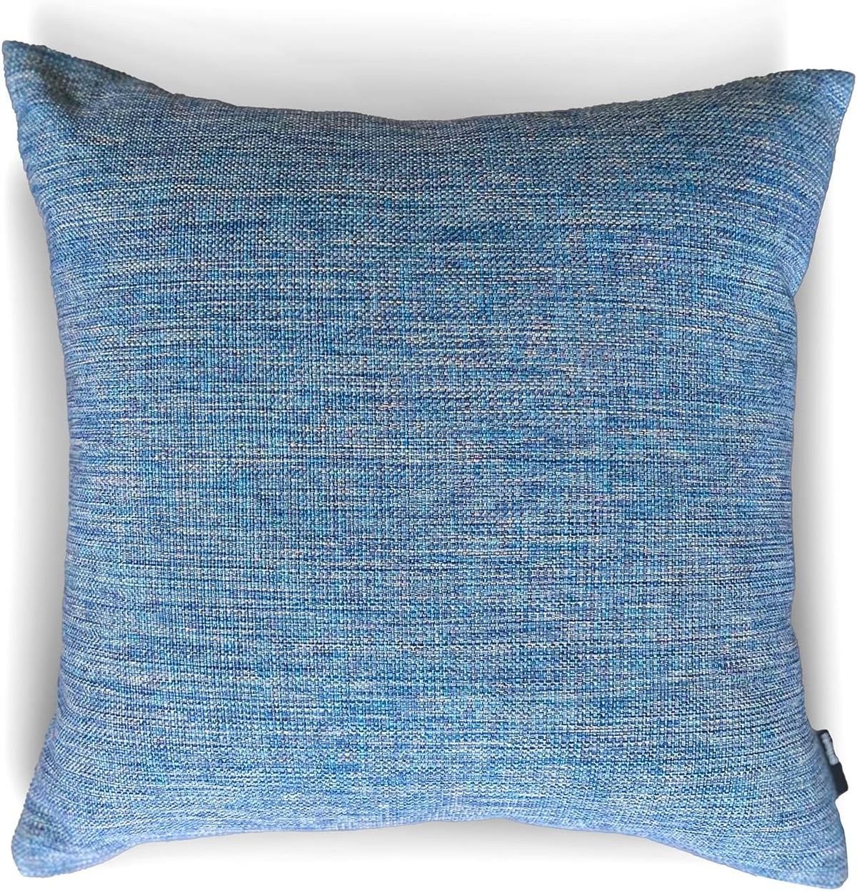 New York Blue Dokulu Düz Dekoratif Kırlent Kılıfı 45x45 cm,%100 Polyester Döşemelik Kumaş