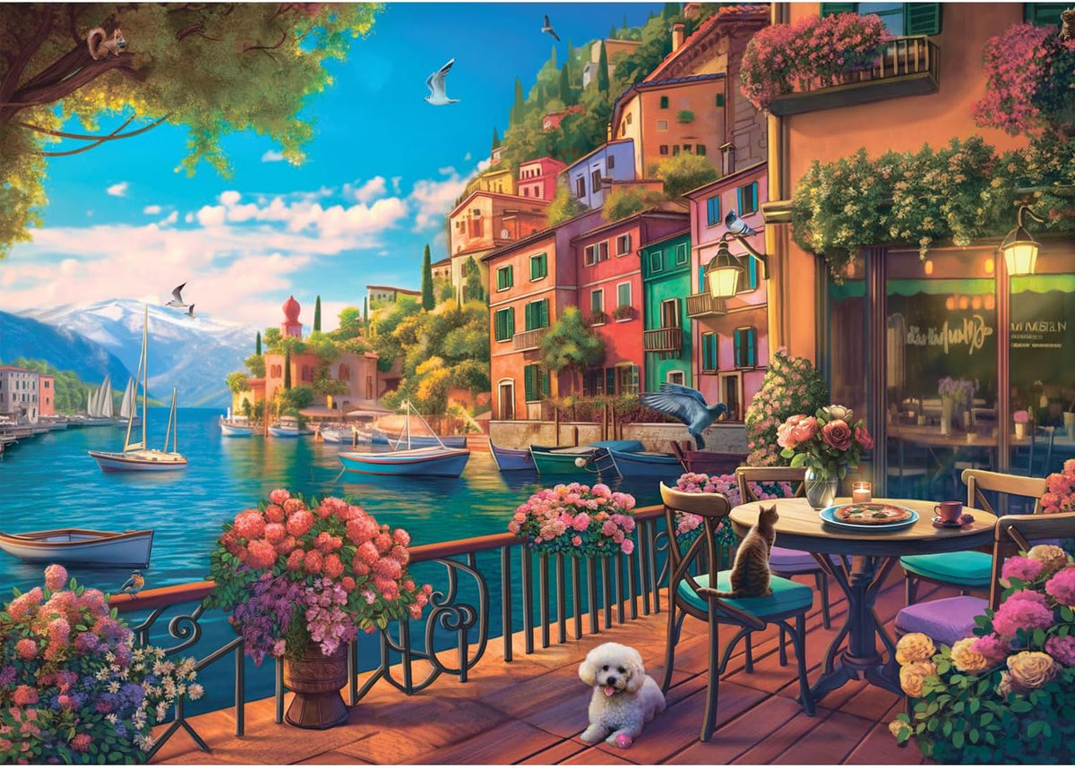Puzzle - Cafe Como / 700 Parça Puzzle, #2705