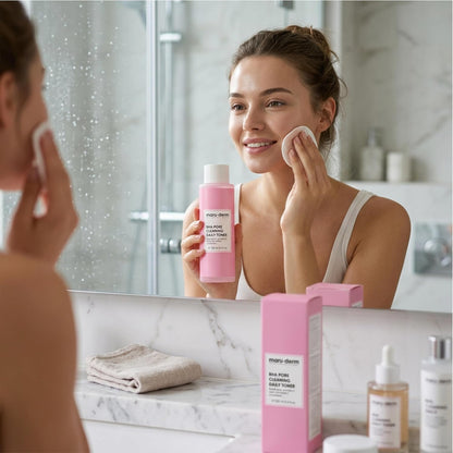 Maruderm Salisilik Asit%2 Tonik – Gözenek Görünümü ve Siyah Nokta Karşıtı Arındırıcı Cilt Bakım Toniği, Niasinamid & Papatya ile, 250 ML