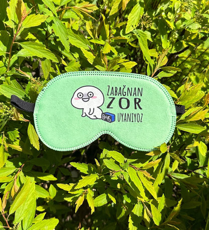 giftmoda Zabağanan Zor Uyanıyoz Uyku Bandı