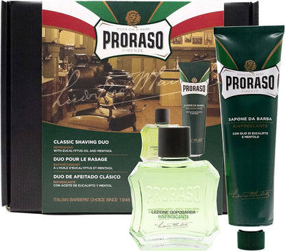 Proraso Duo Tıraş Seti/T.Kremi + Losyon - Okaliptüs