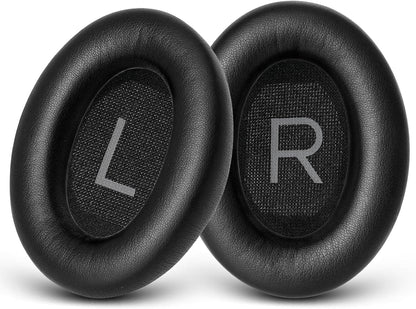 BOSE ile Uyumlu QuietComfort 45 (QC45) & Quiet Comfort SE (QC SE) için Suni Deri Kulaklık Pedi Hafızalı Yüksek Kaliteli Materyal Kulaklık Süngeri