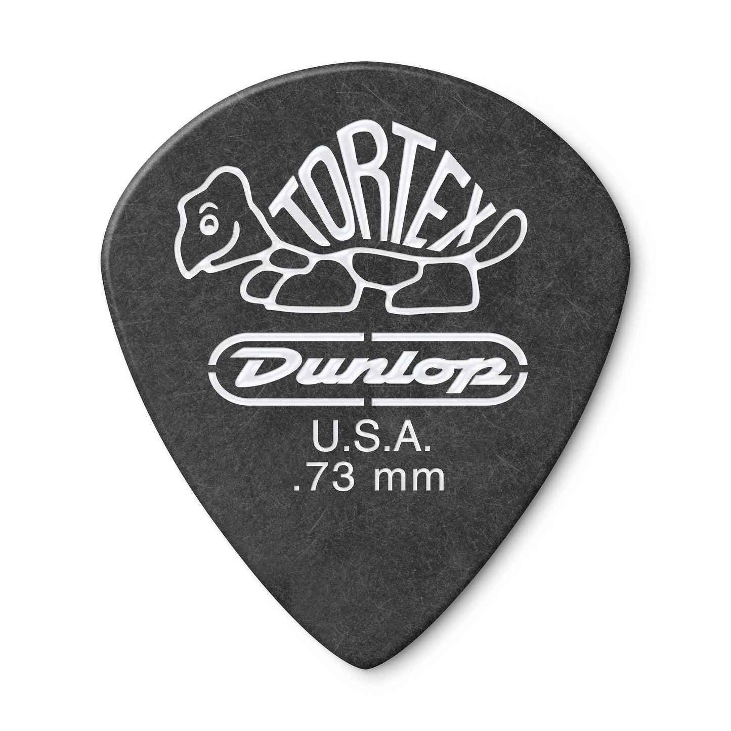 Jim Dunlop 482R.73 Gitar Penası, 0,73 mm, Pitch Black