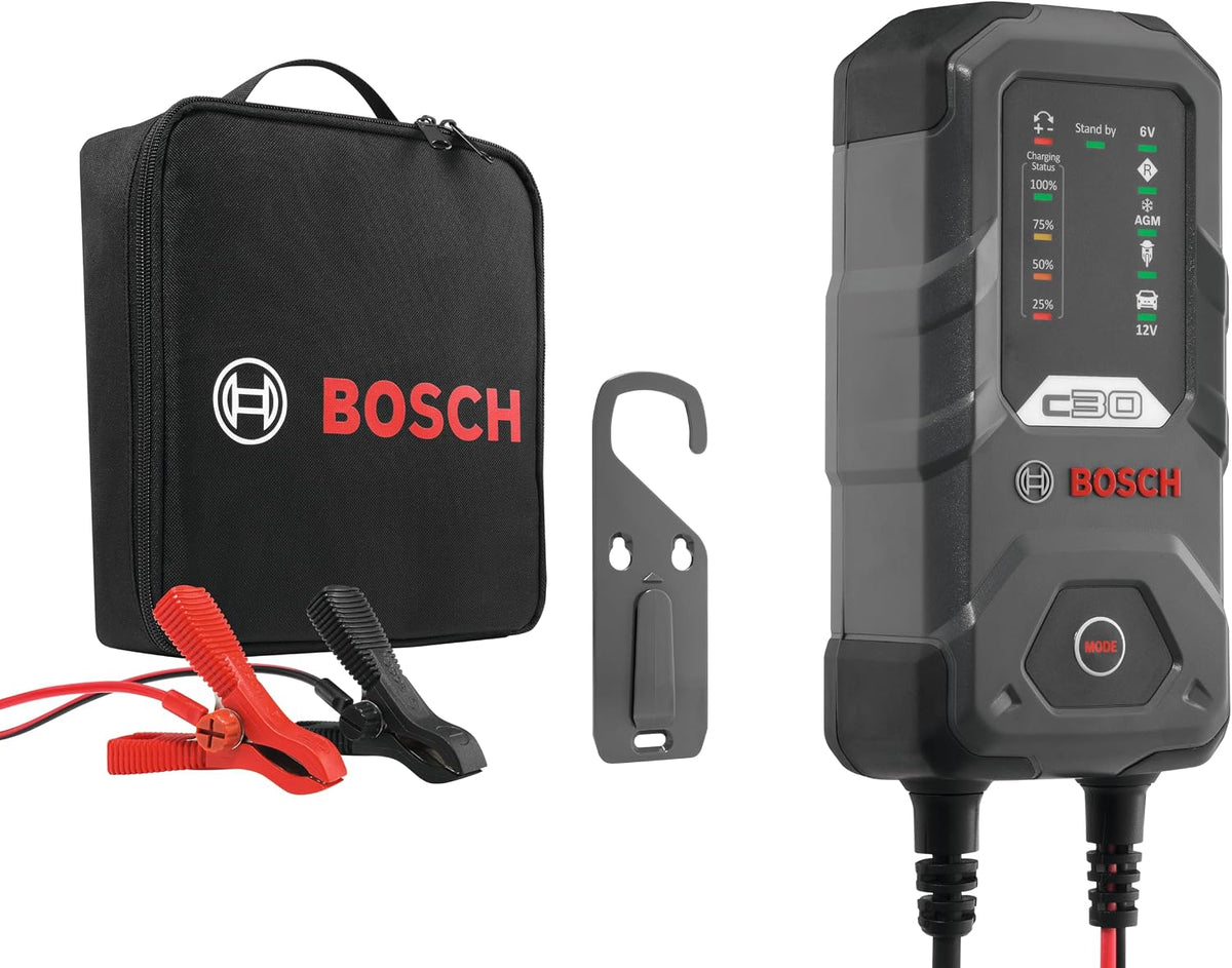 BOSCH C30 6V &12V Akü Şarj Cihazı