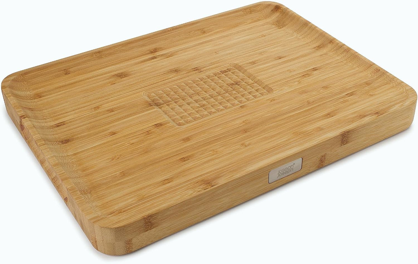 Joseph Joseph Cut&Carve Plus Büyük Bambu Kesme Tahtası, Bambu
