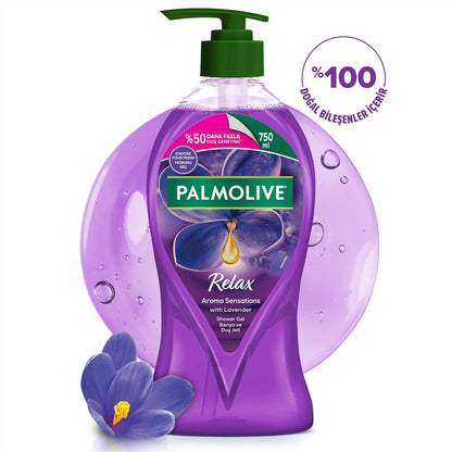 Palmolive Aroma Sensations So Relaxed Lavanta ve Ylang Ylang Yağları Aromatik Banyo ve Duş Jeli (750 ml)