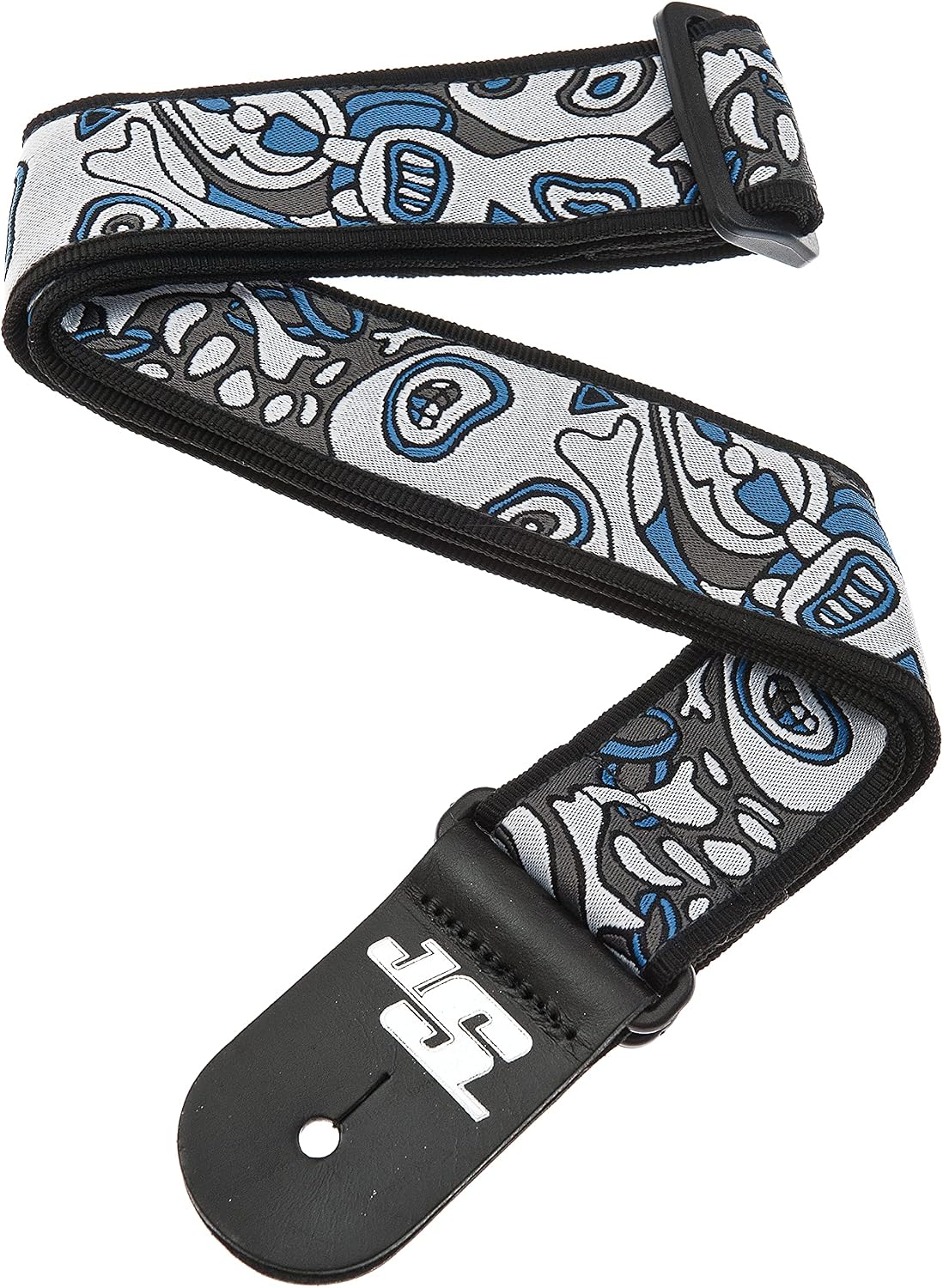 Planet Waves 50JS01 Gewebegurt Nylongewebe Joe Satriani Collection Skulls