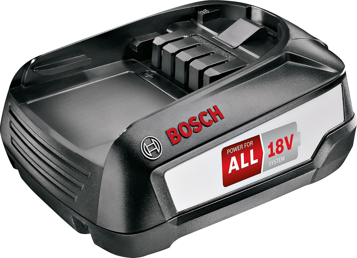 Bosch Ev Aletleri Yedek Akü Power All 18V 3.0Ah BHZUB1830 için, Sınırsız Kablosuz Akülü Elektrikli Süpürge için Uygun, Uzun Çalışma Süresi, AL1810 CV, AL1815 CV, AL1830 CV, AL1880 CV ile Uyumlu, Siyah